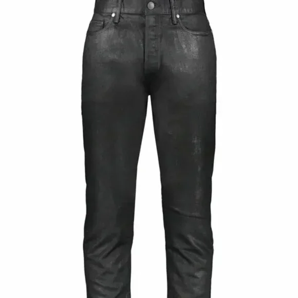 NWOT RAW WAXED & COATED BLACK JOHN ELLIOTT CAST 2 32W JEANS RARE COATING NWOT